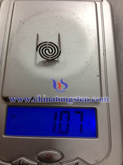 Electron Beam Tungsten Filament Picture